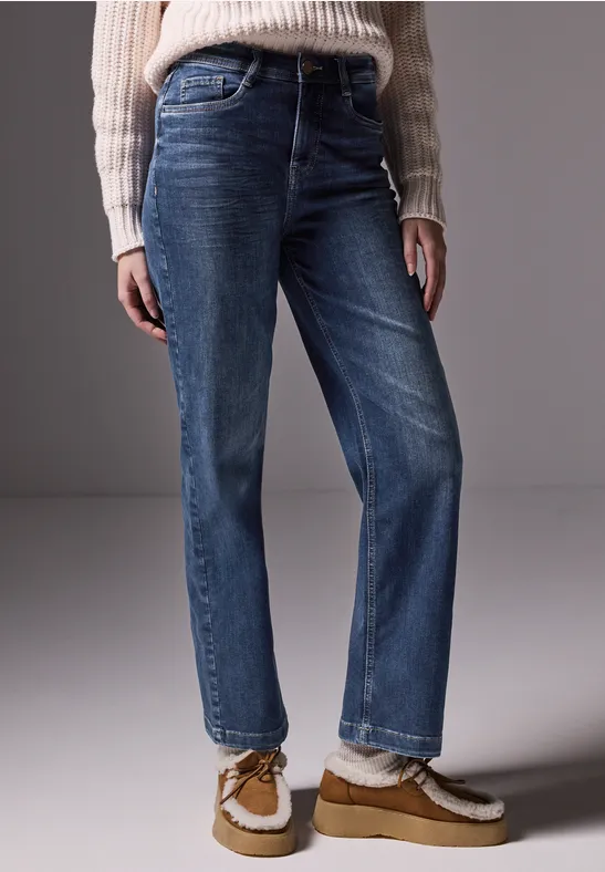 Street One Studio Straight Leg Jeans 