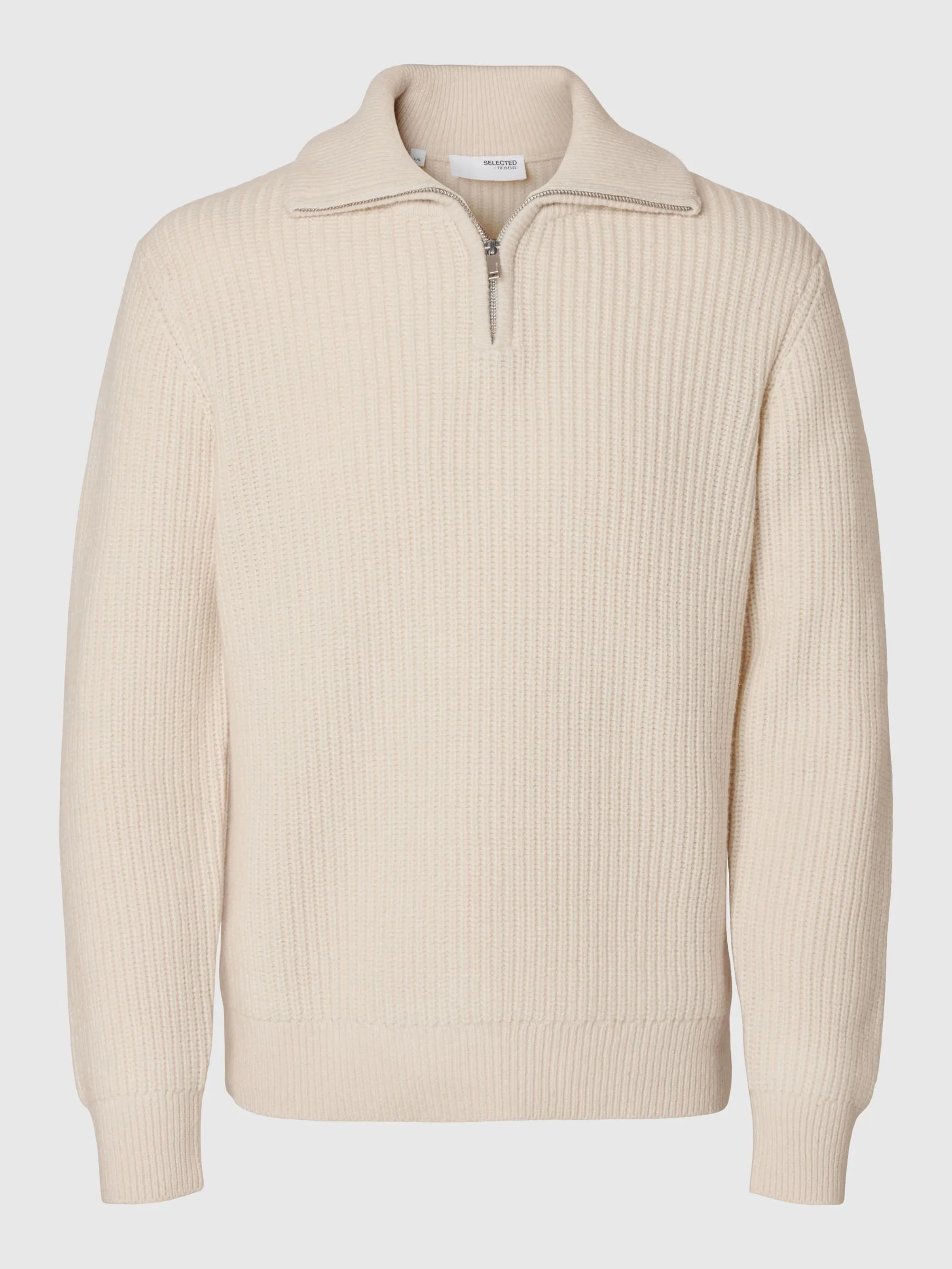 STRICK HALF-ZIP PULLOVER