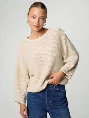 Strickpullover mit 3/4 Ärmel