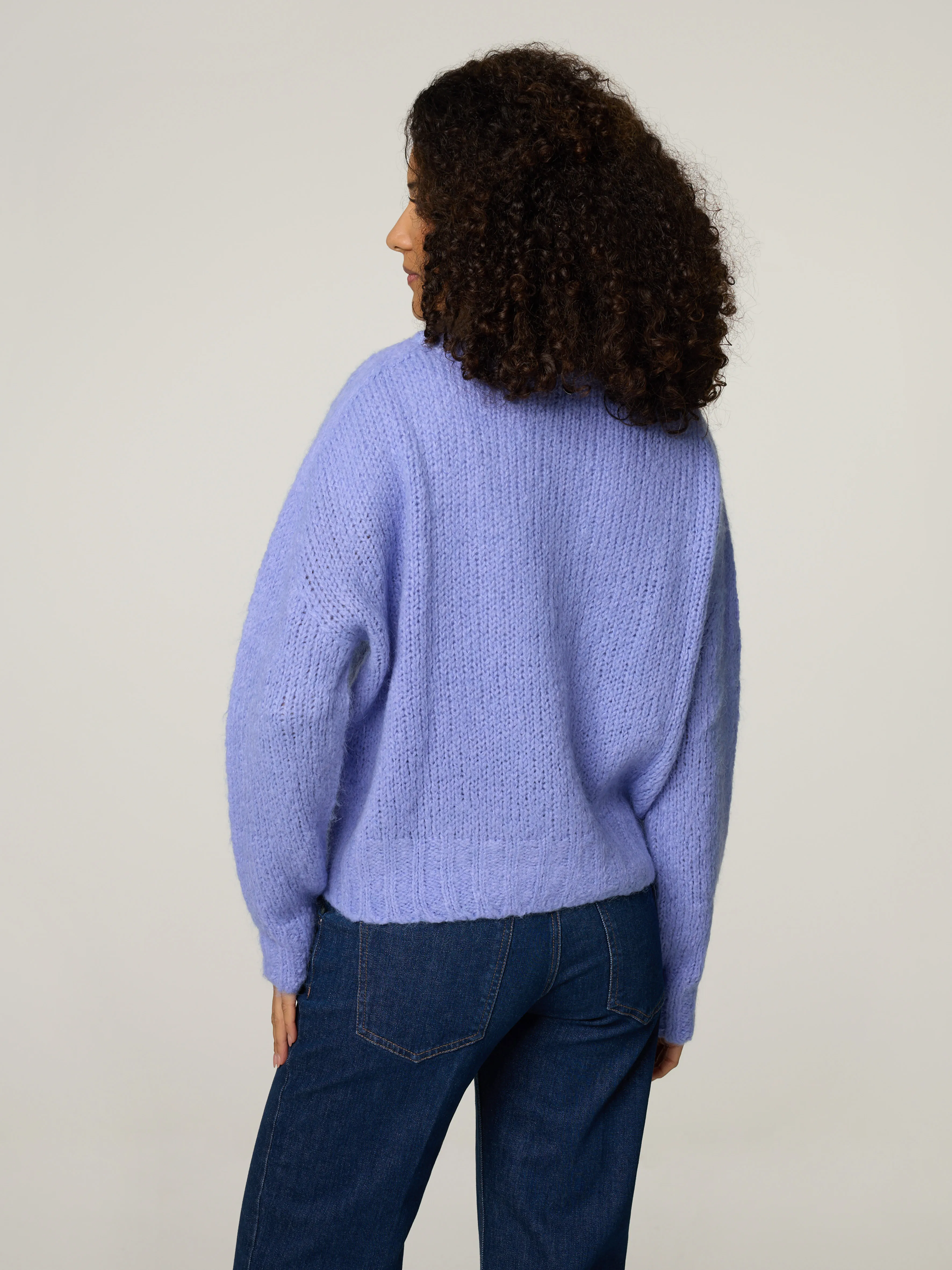 Strickpullover mit Mohair