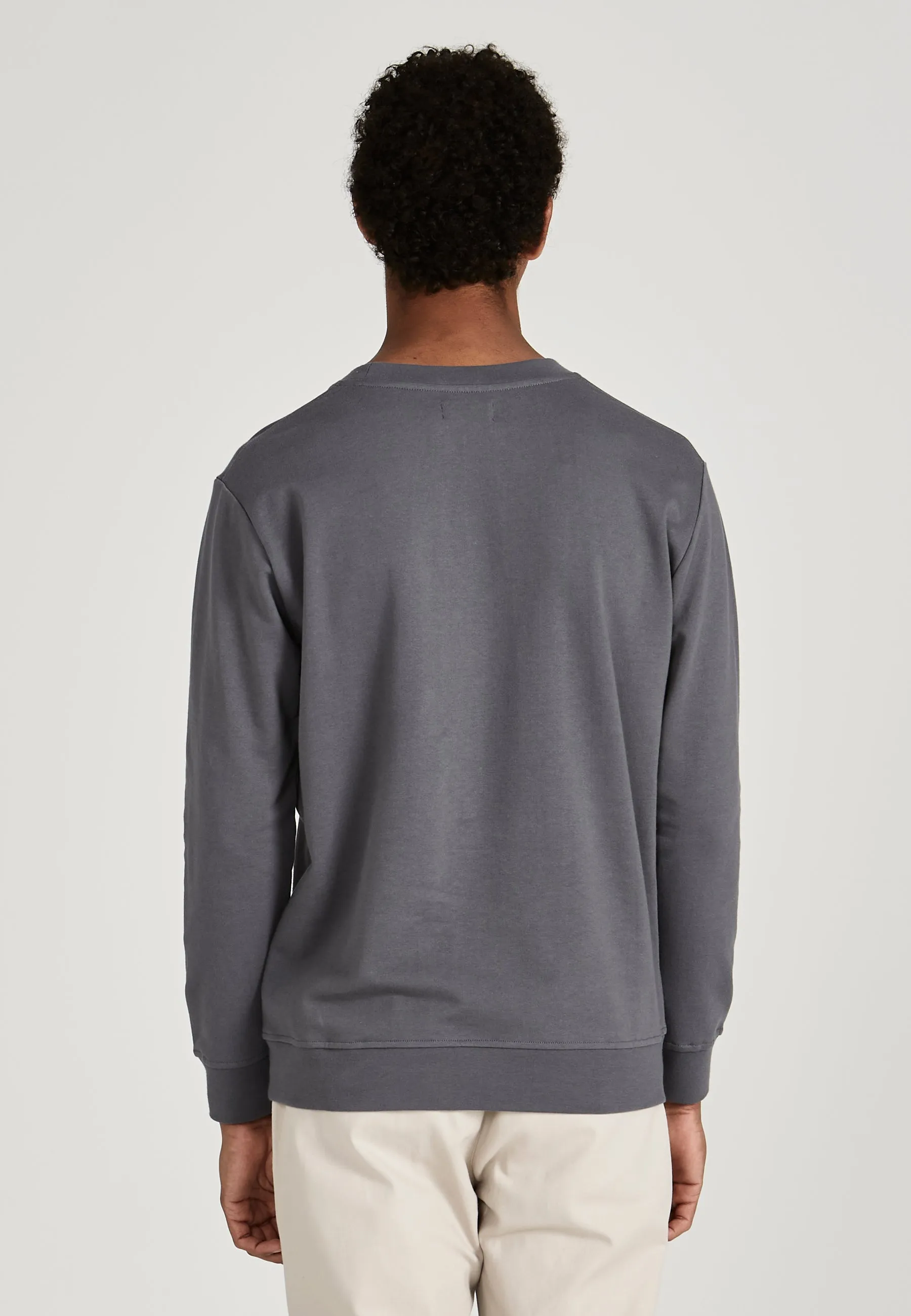 Sweatshirt GORDON aus Bio-Baumwolle - Shadow Grey