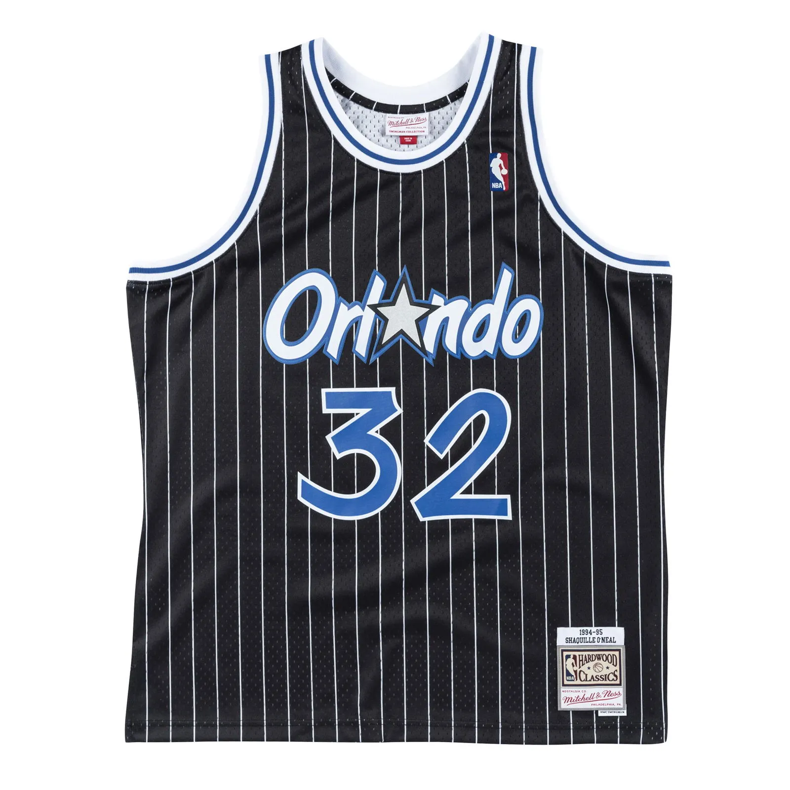 Trikot Mitchell & Ness NBA Swingman Jersey Orlando Magic Shaquille O'Neal SMJYGS18191-OMABLCK94SON1