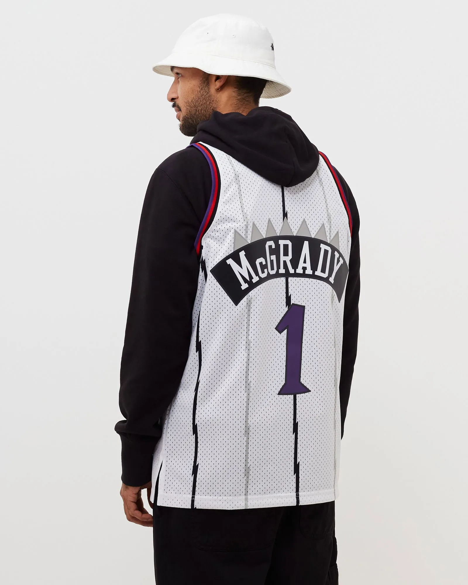 Trikot Mitchell & Ness Toronto Raptors Tracy McGrady Swingman Jersey SMJYAC18106-TRAWHIT98TMC