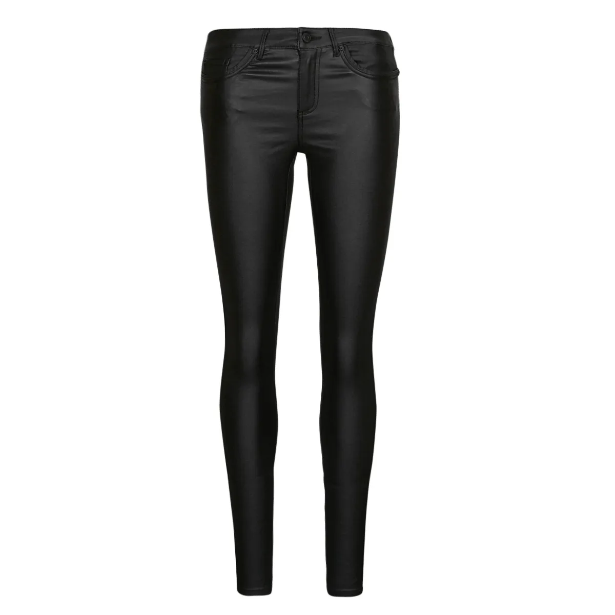 Vero Moda - VMALIA MR SKINNY SHAPE COATED PANTS NOOS