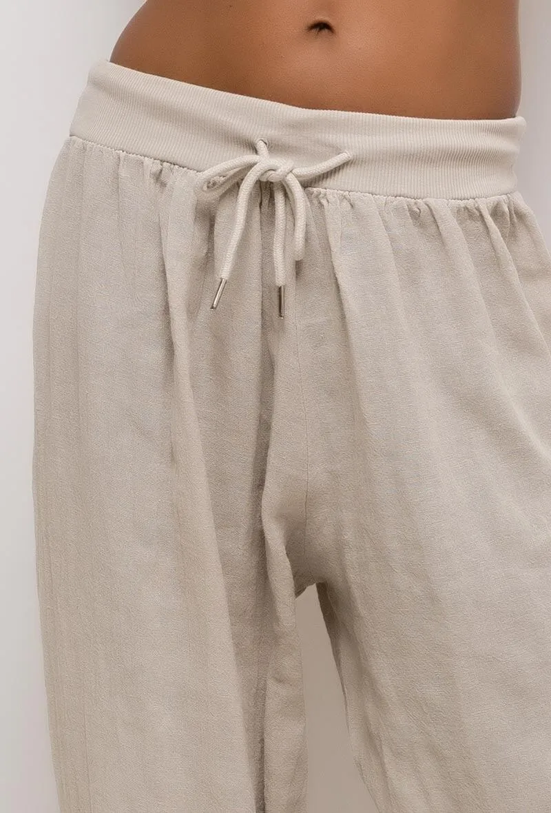 Wide leg pants sarouel