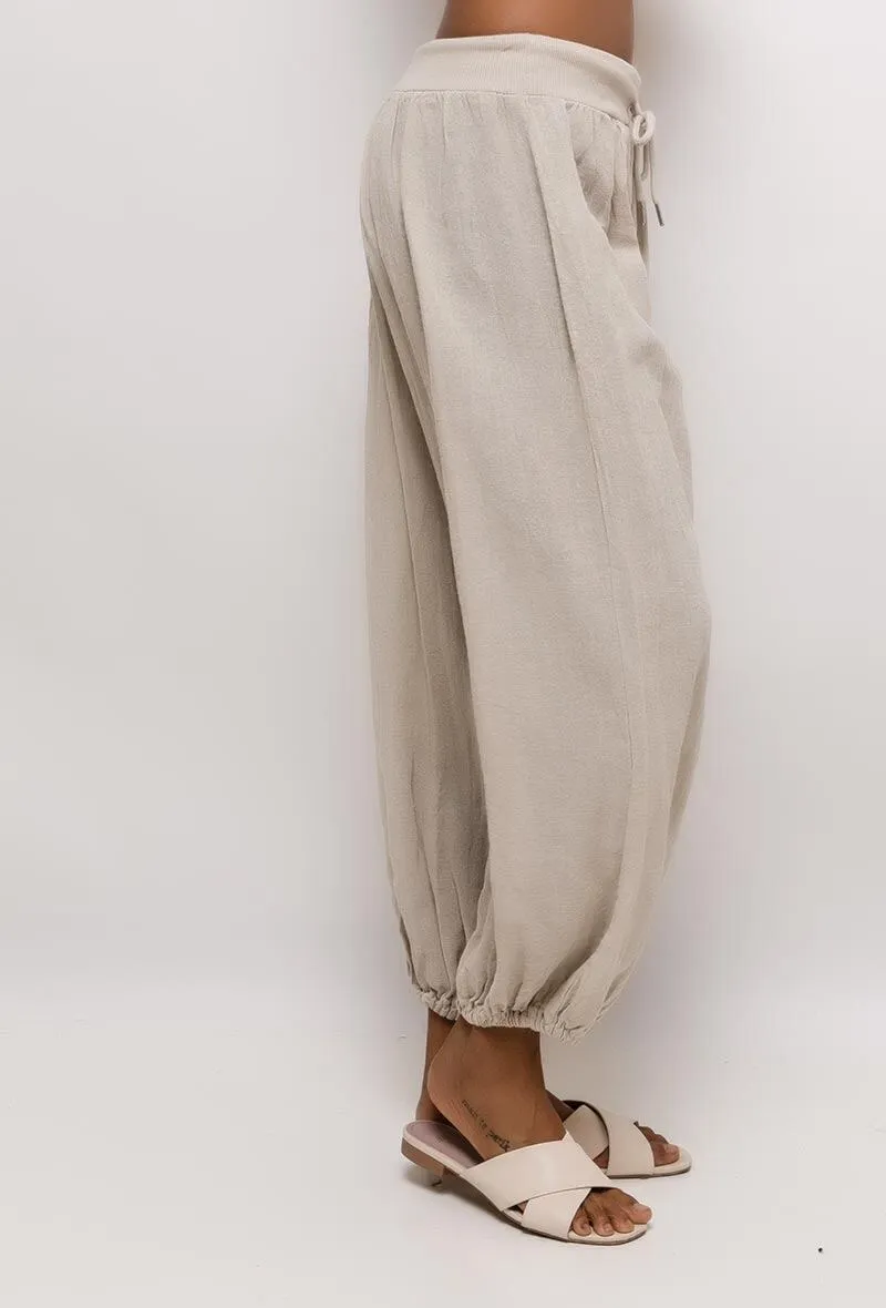 Wide leg pants sarouel