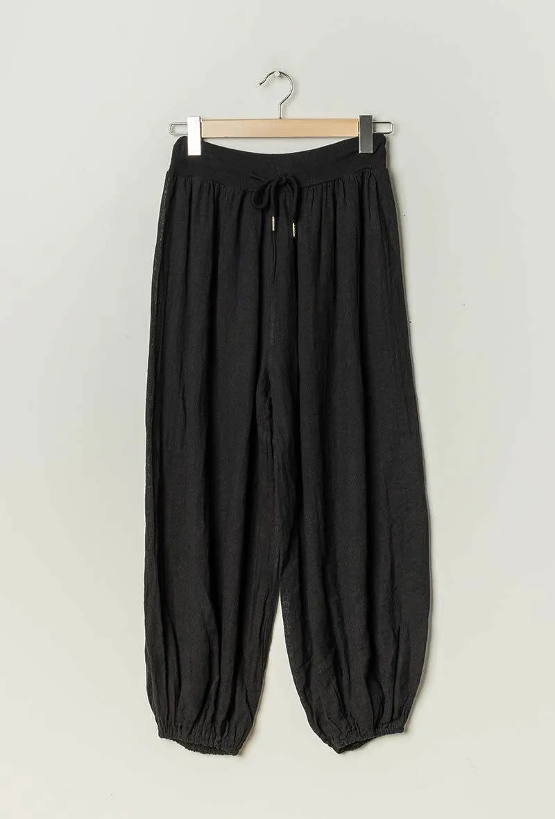 Wide leg pants sarouel