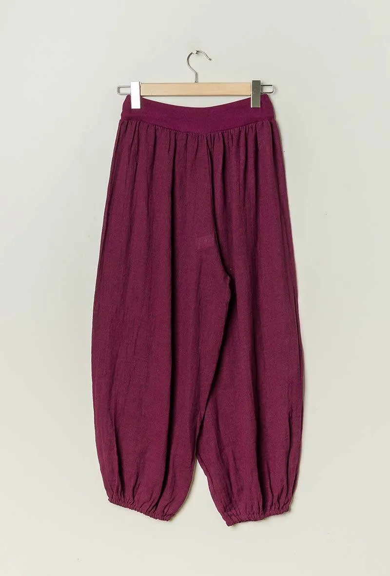 Wide leg pants sarouel