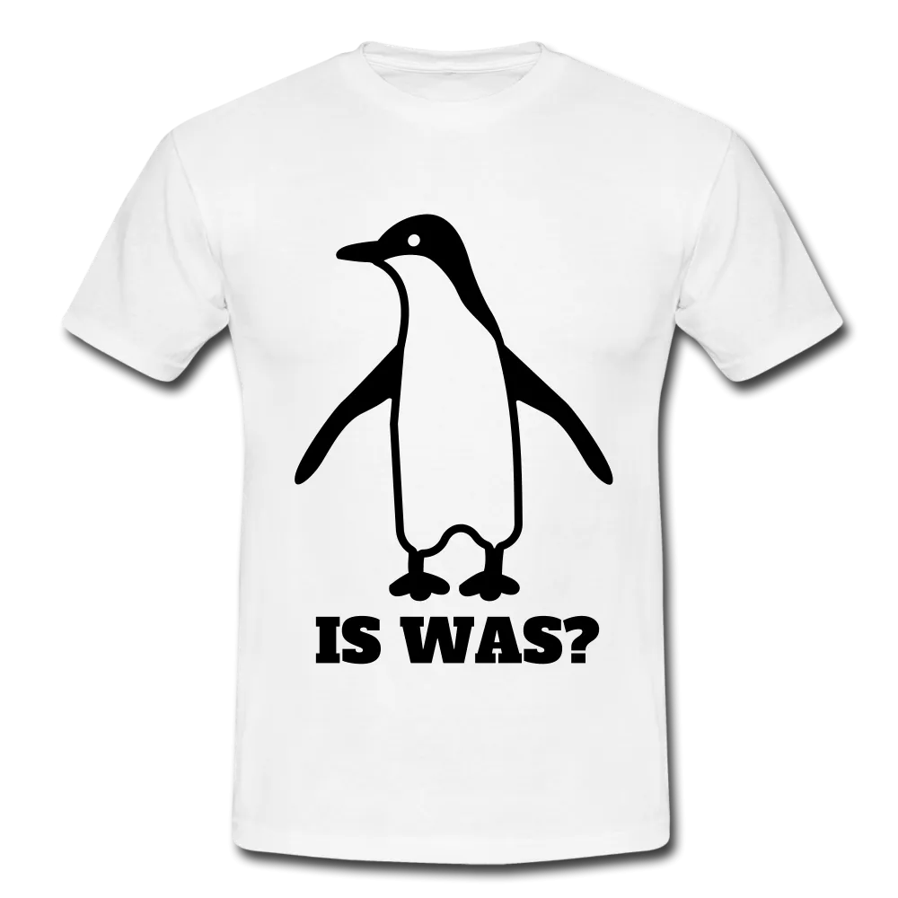 Witziger Pinguin Spruch Is Was T-Shirt