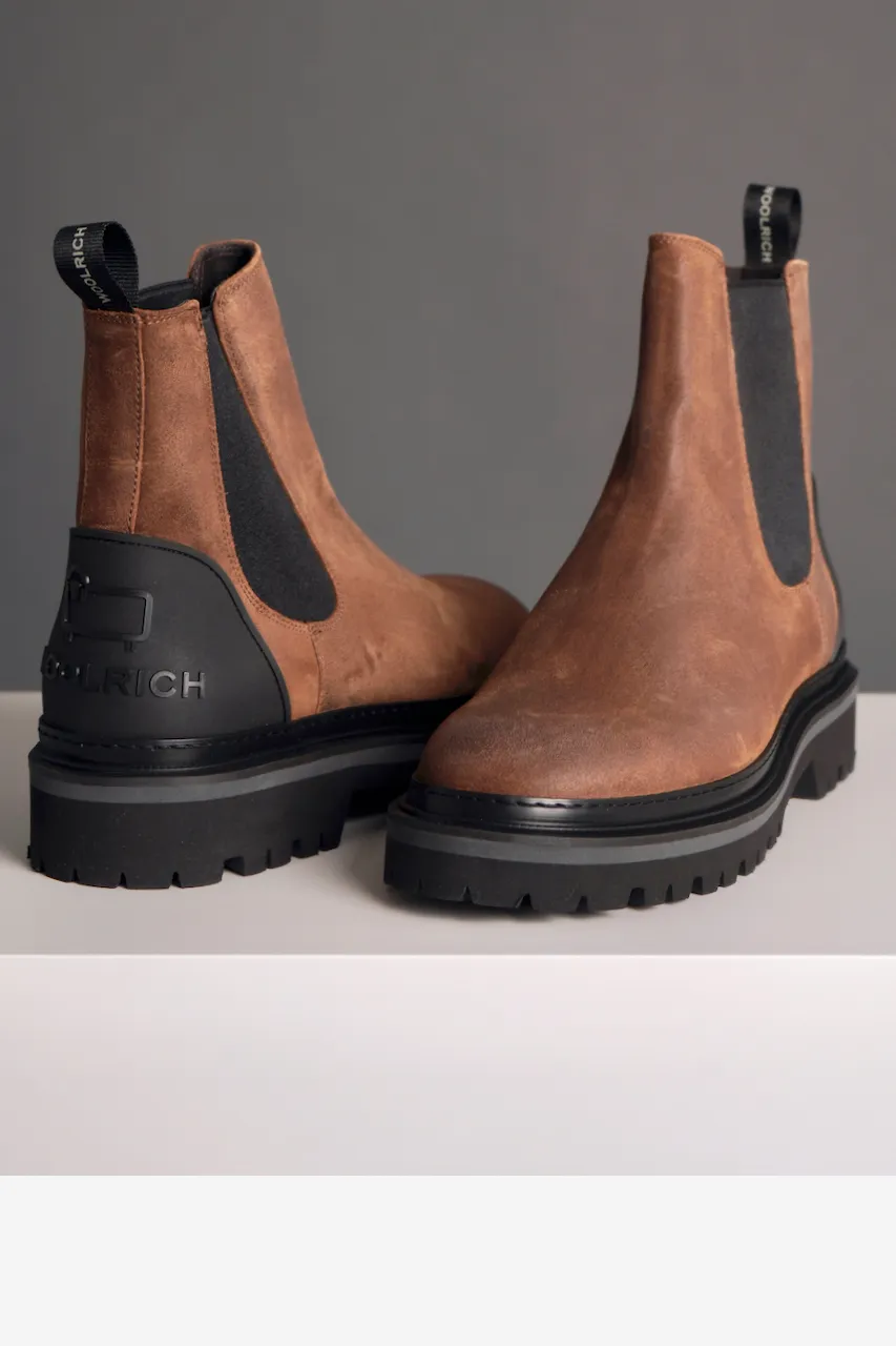 WOOLRICH Suede Chelsea Boots  