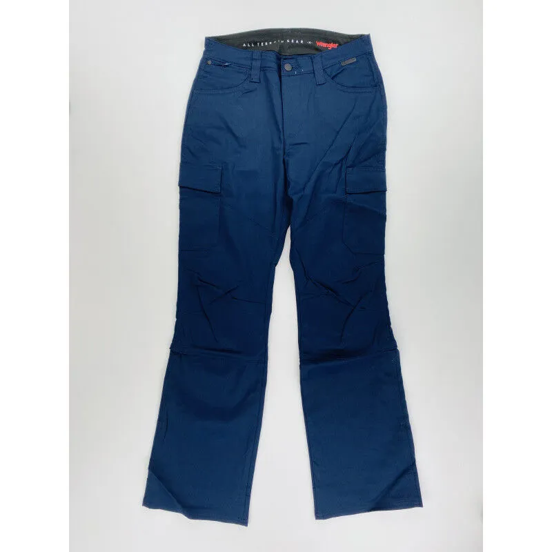 Wrangler Cargo Bootcut Conver - Second Hand Wanderhose - Damen - Blau - US 28 | Hardloop