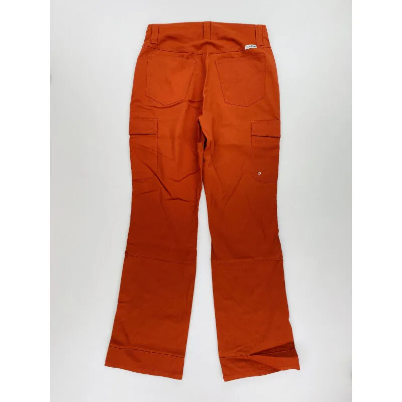 Wrangler Cargo Bootcut Conver - Second Hand Wanderhose - Damen - Rot - US 28 | Hardloop