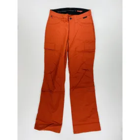 Wrangler Cargo Bootcut Conver - Second Hand Wanderhose - Damen - Rot - US 28 | Hardloop