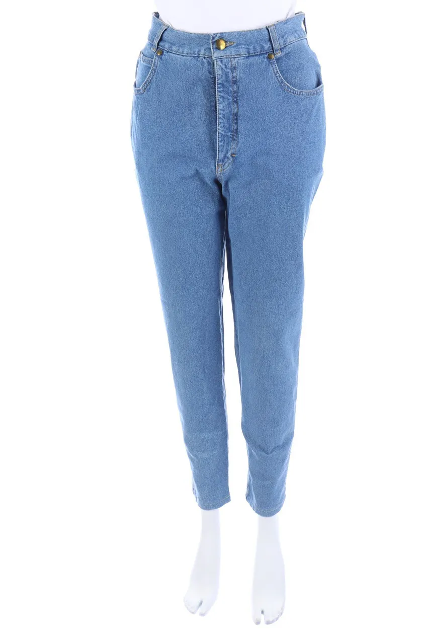 ZAFFIRI - Mom-Jeans mit Stretch - D 40