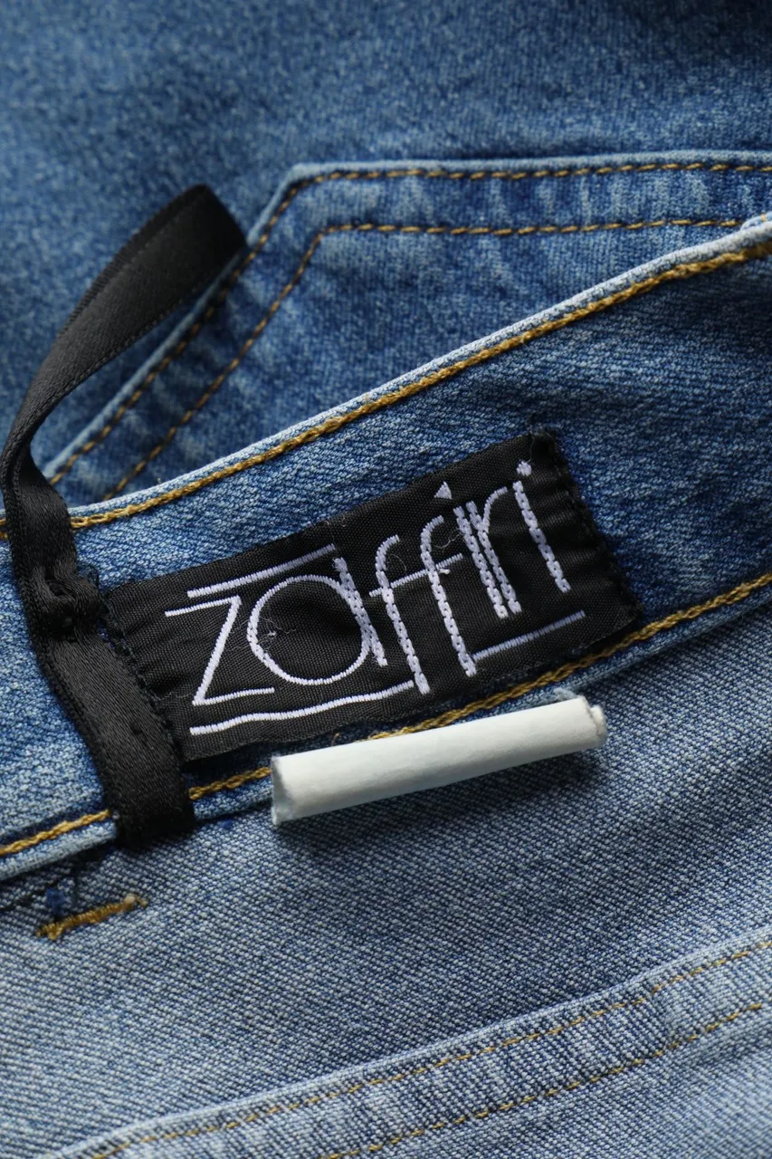 ZAFFIRI - Mom-Jeans mit Stretch - D 40